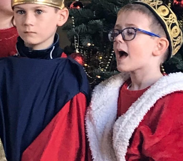 1st – 6th class putting on a spectacular performance during their Christmas Concert 2019