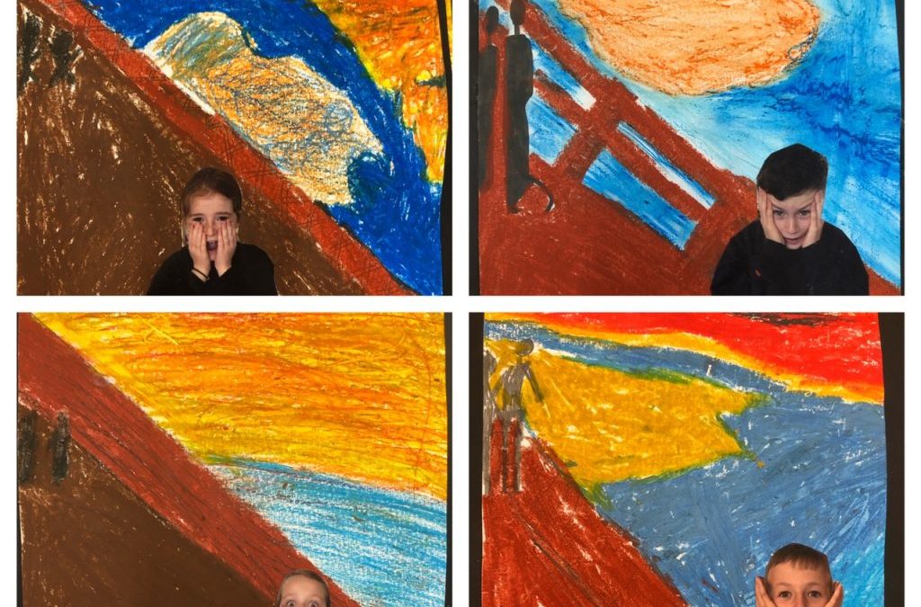 Rang a 3 & 4 recreate ‘The Scream’ !