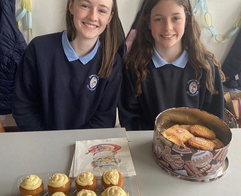 Cake sale in aid of Marymount Hospice